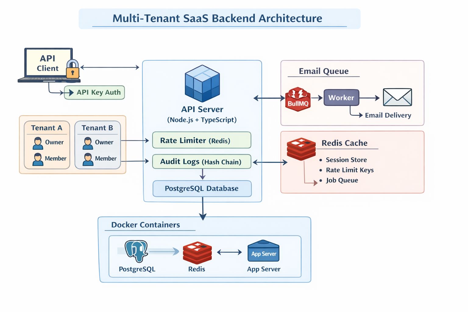 SaaS Backend Architecture
